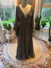 Load image into Gallery viewer, (Two dress deal) Ready to ship dreams like these sage olive with Daydream dress in beige gauze fits small to xl