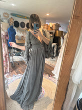 Load image into Gallery viewer, (Two dress deal) Ready to ship dreams like these sage olive with Daydream dress in beige gauze fits small to xl