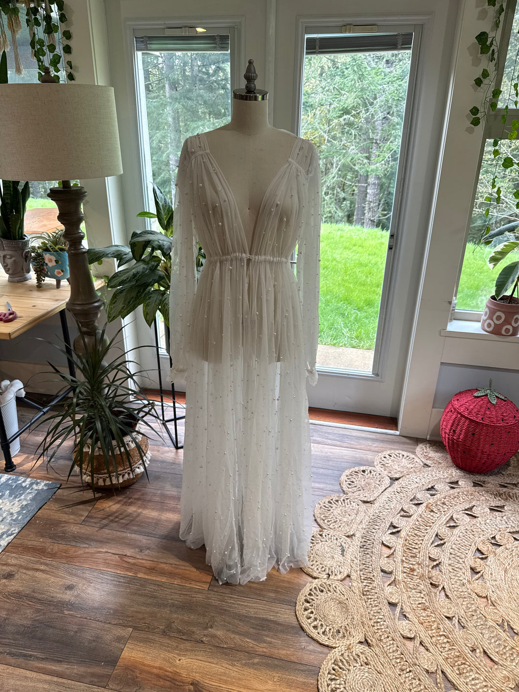 Flash sale Pearl robe ready to ship