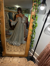 Load image into Gallery viewer, Grey hand dyed euphoria gown ready to ship