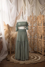 Load image into Gallery viewer, Mystical wonder coastal blue maxi length preorder