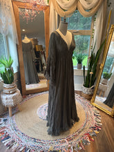 Load image into Gallery viewer, Ready to ship sale poetry chiffon in black dress sale