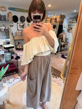 Load image into Gallery viewer, Ready to ship pearl velvet top fits medium to 2x