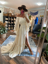 Load image into Gallery viewer, New Colors Added! Ruffle Me Open gown to preorder